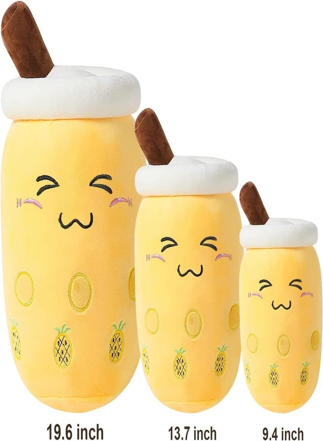 TechMax Solution دمية شاي الفقاعات المحشوة من تيك ماكس سوليوشن كاواي، دمية قطيفة على شكل كوب شاي حليب بوبا، وسادة لعبة للأطفال - Image 2